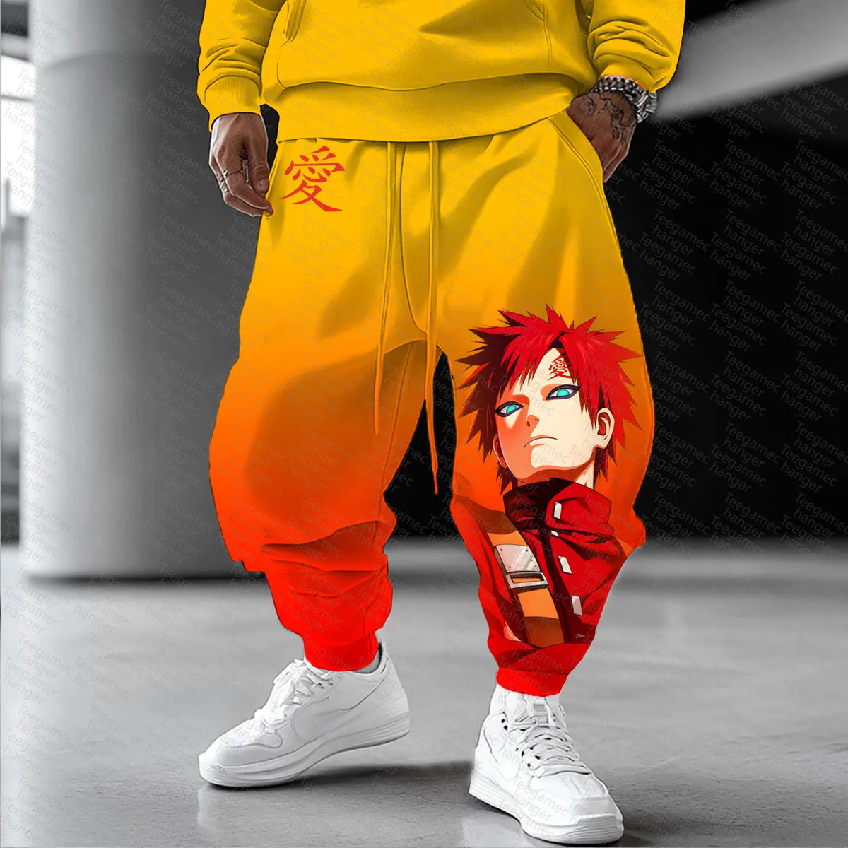 Unisex Naruto Anime Graphic Streetwear Pants