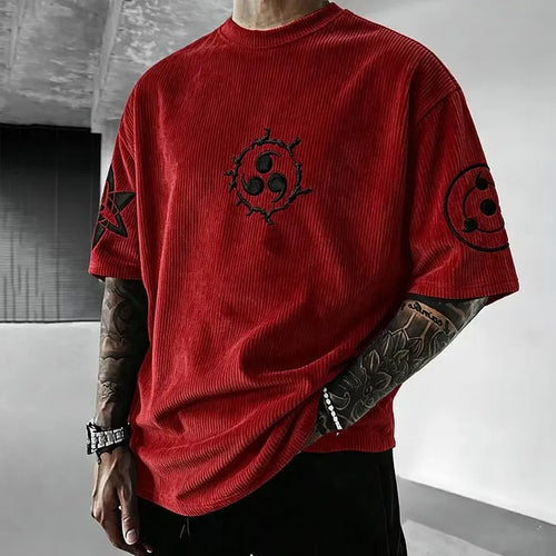 Anime Vintage Corduroy T-Shirt