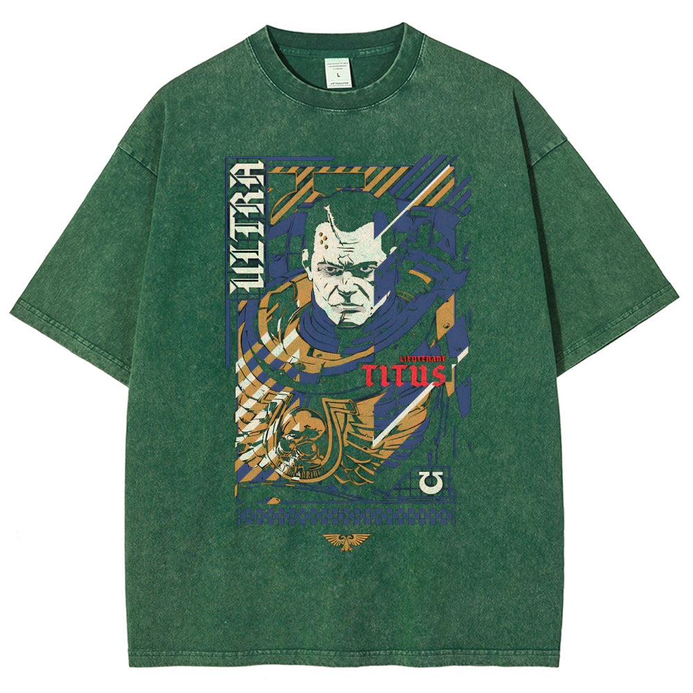 Unisex Fit Washed T-Shirt 丨WH40K