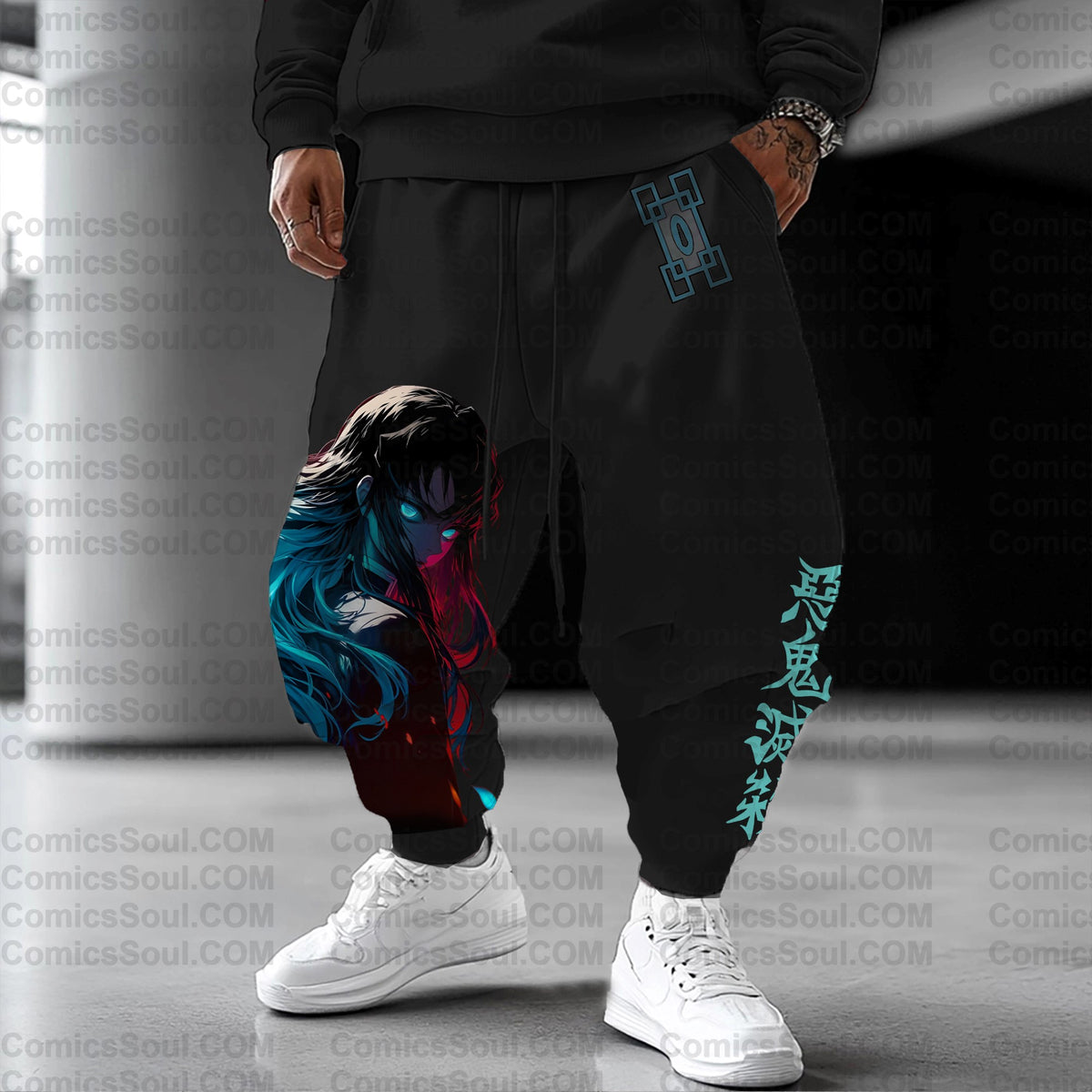 Unisex Anime Inspired Vintage Pants| KNY