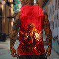 Unisex  “KNY” Casual Anime  Tank Top