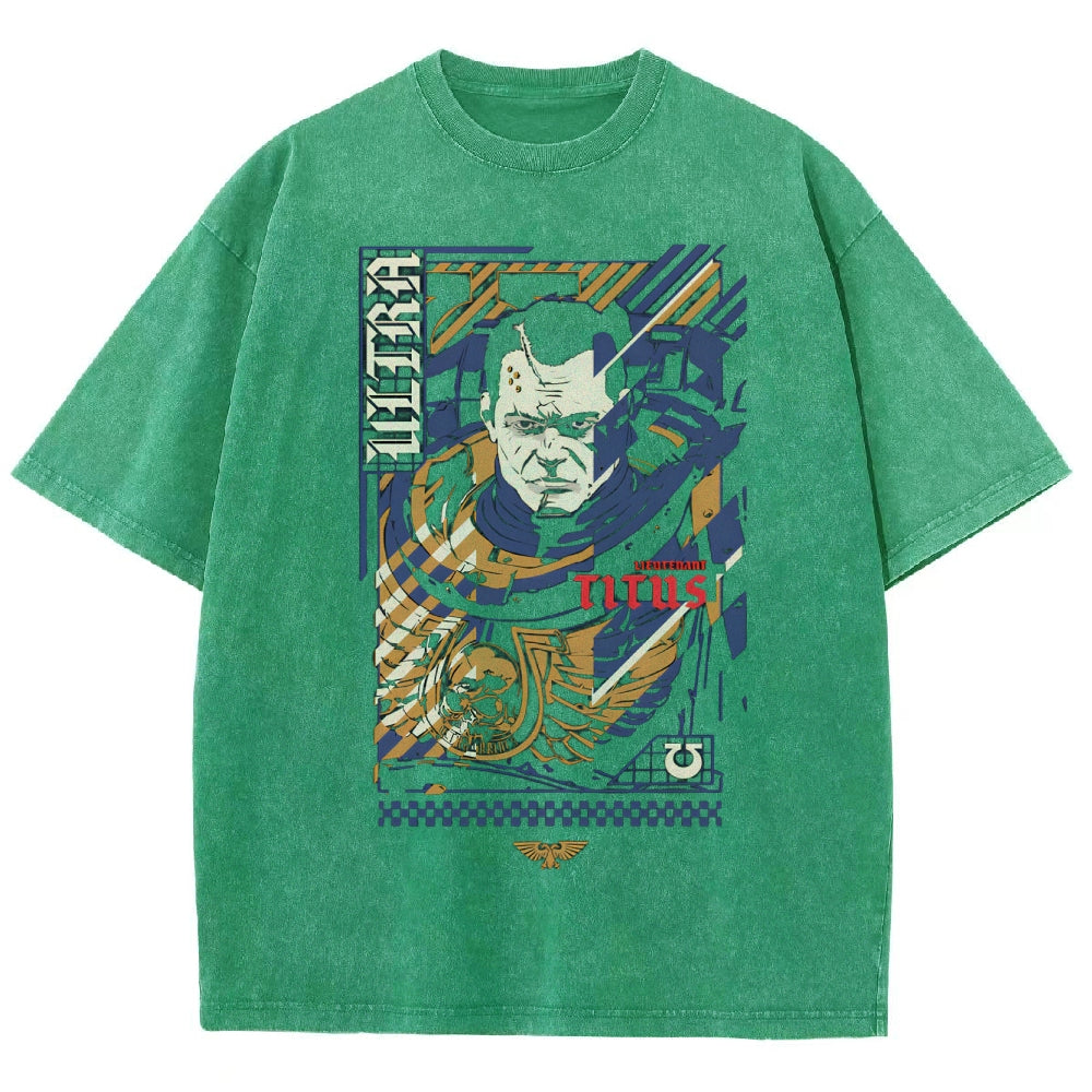 Unisex Fit Washed T-Shirt 丨WH40K