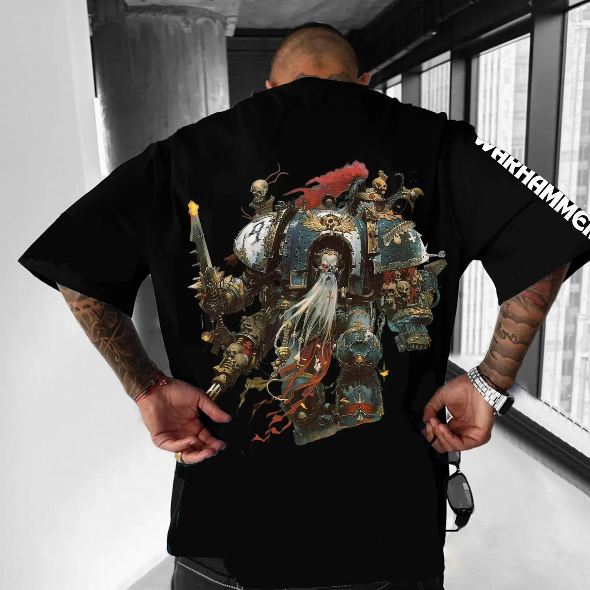 Unisex  "  WH40K" Game Inspired Vintage T-Shirt