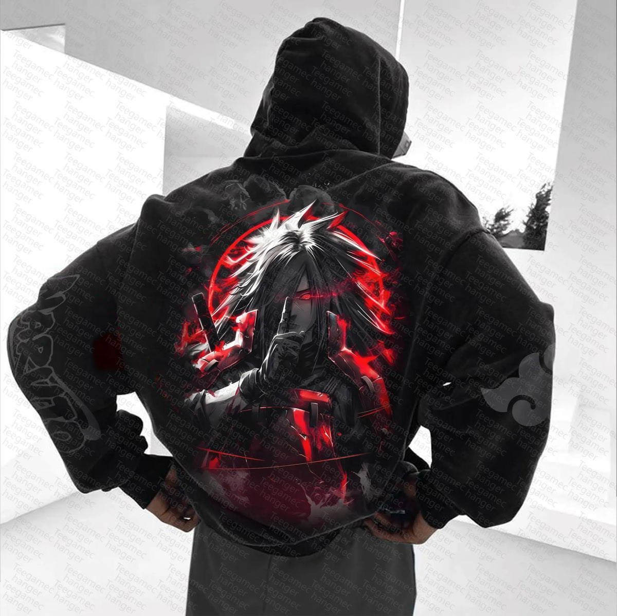 Unisex Naruto Anime Graphic Streetwear Hoodie