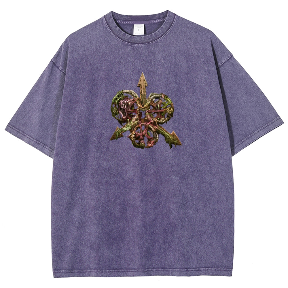Unisex Fit Washed T-Shirt 2508016342丨WH40K