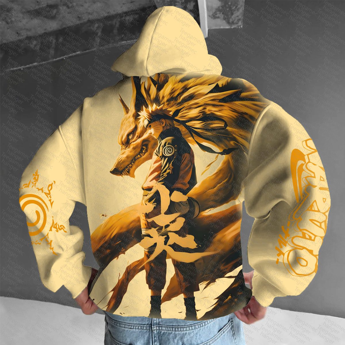 Unisex Naruto Anime Graphic Streetwear Hoodie