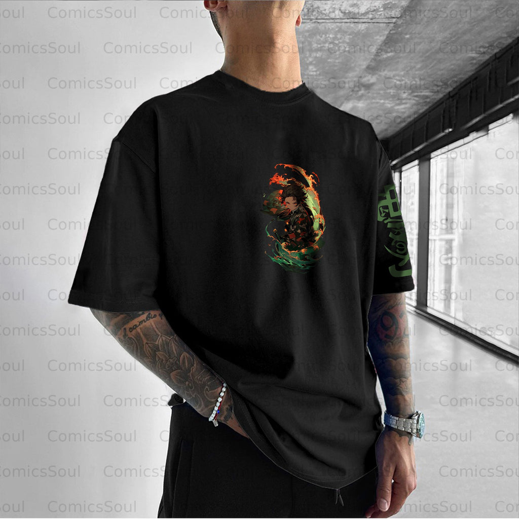 Unisex Anime Inspired Vintage T-Shirt