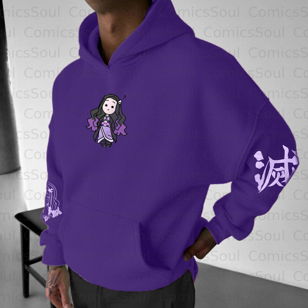 Unisex Halloween Anime Graphic Streetwear Vintage Hoodie