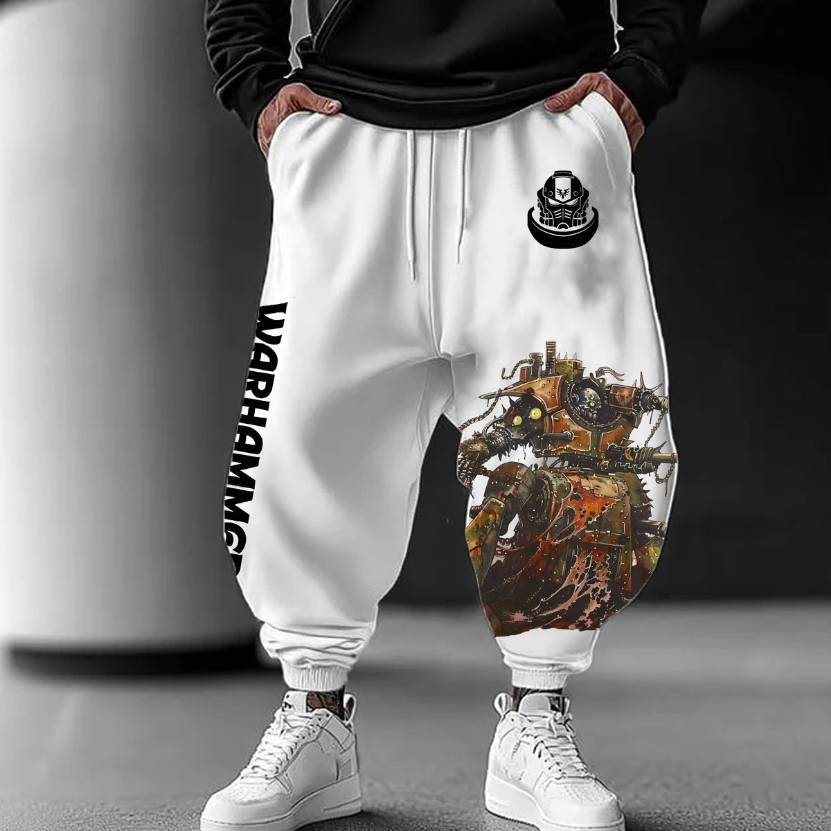 WH40K Art Casual Streetwear Pants