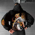 Unisex Anime Graphic Streetwear Vintage Plush Hoodie