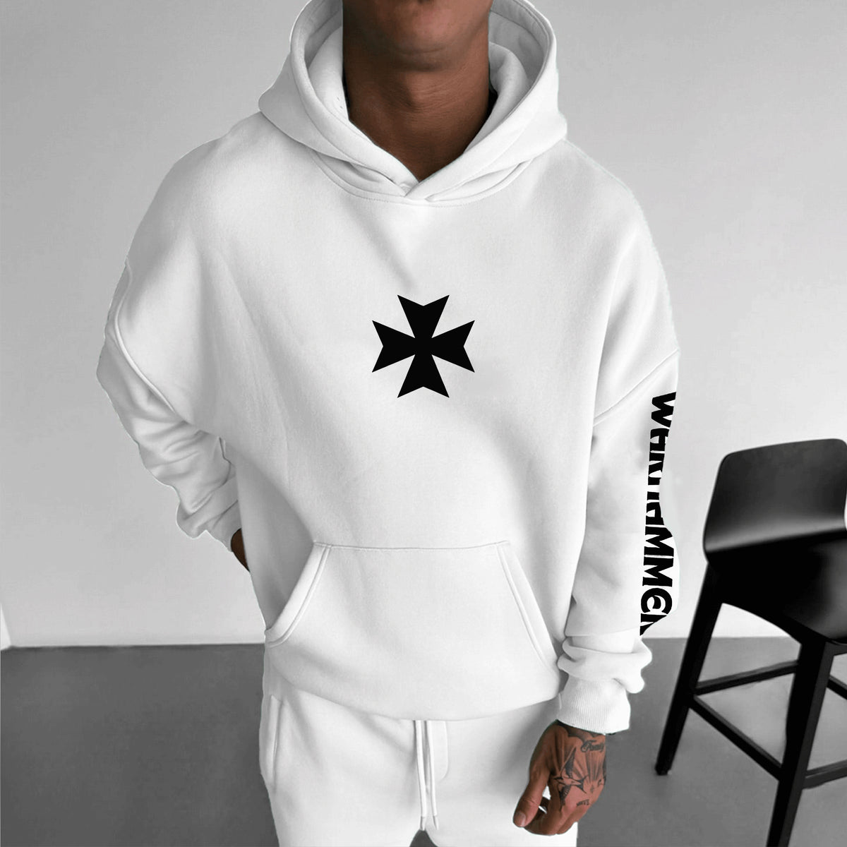 Templar Art Streetwear Vintage Hoodie丨WH40K