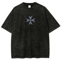 Vintage Casual Washed T-Shirt 2509002319丨WH40K