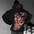 Unisex Anime Graphic Streetwear Vintage Hoodie| KNY