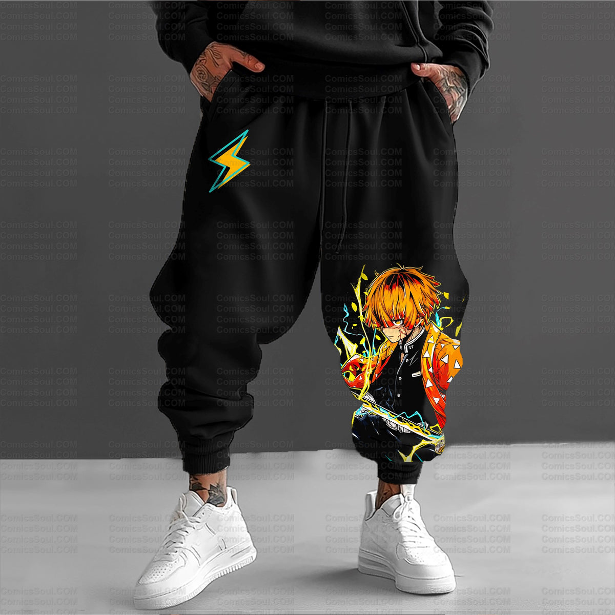 Unisex Anime Inspired Vintage Plush Pants