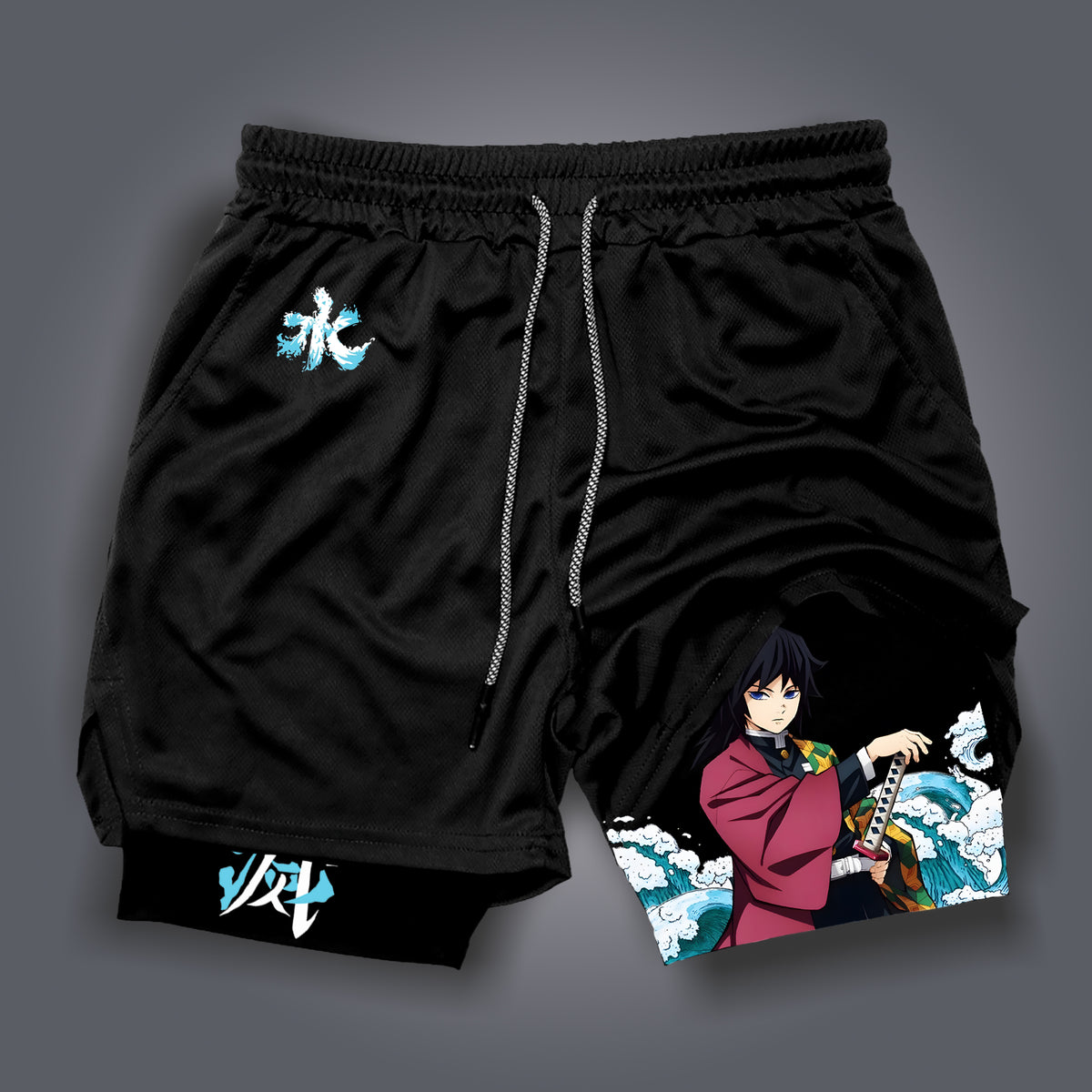 Unisex “ Demon slayer” Casual Streetwear Shorts| KNY