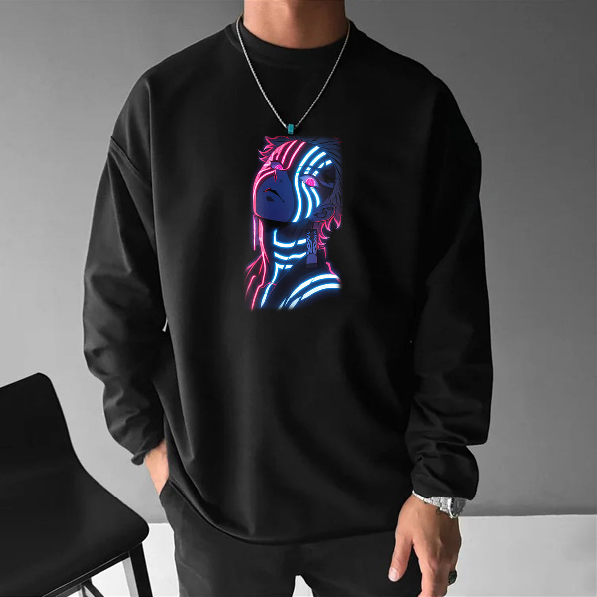 Unisex Anime Inspired Long Sleeve T-shirts| Demon slayer| KNY