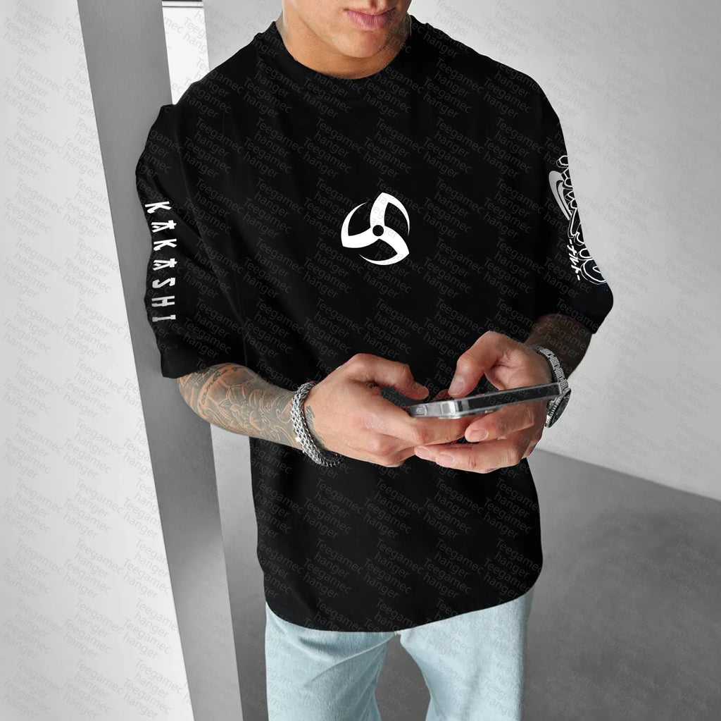Unisex Naruto Anime Graphic Streetwear T-Shirts