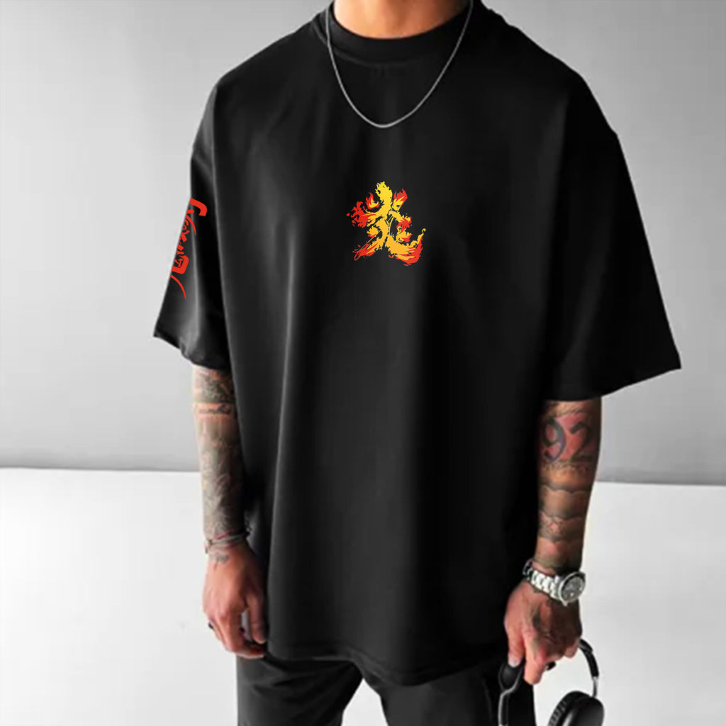 Unisex  " Demon slayer " Anime Inspired Vintage T-Shirt| KNY