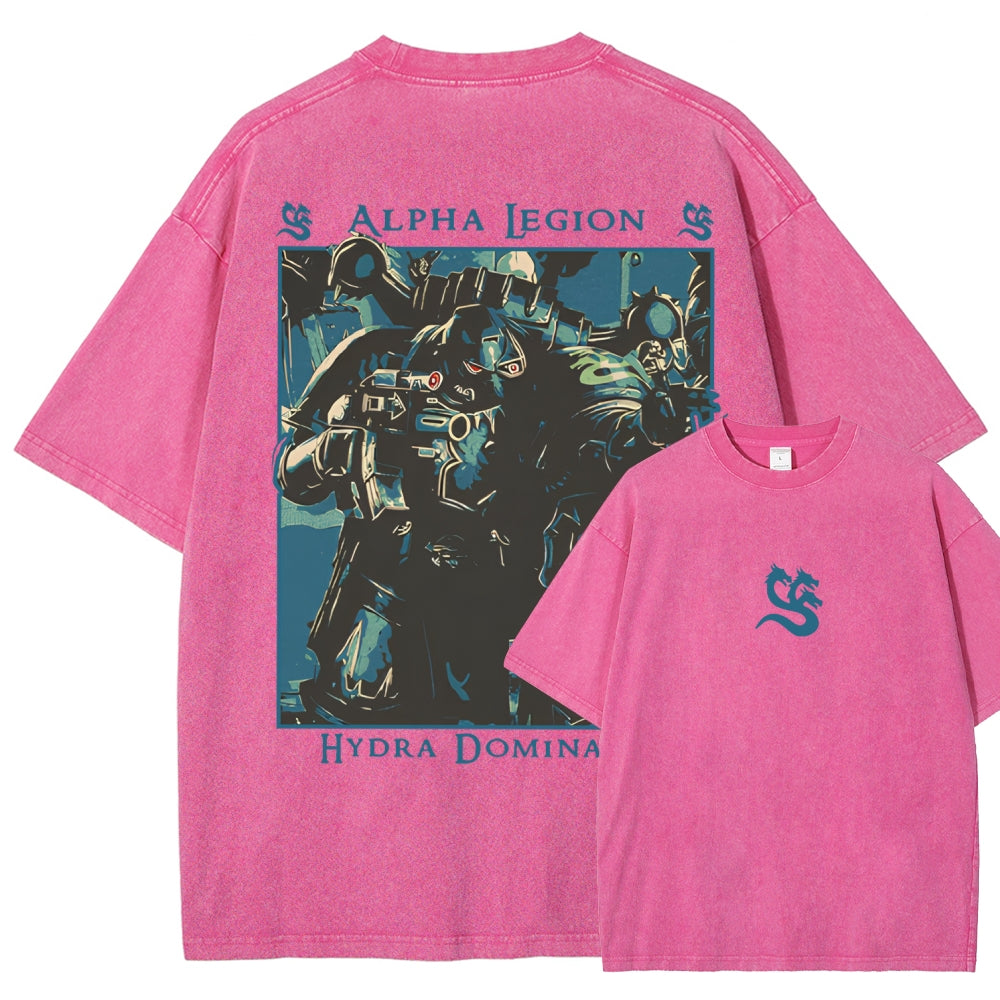 Unisex Fit Washed T-Shirt 丨WH40K