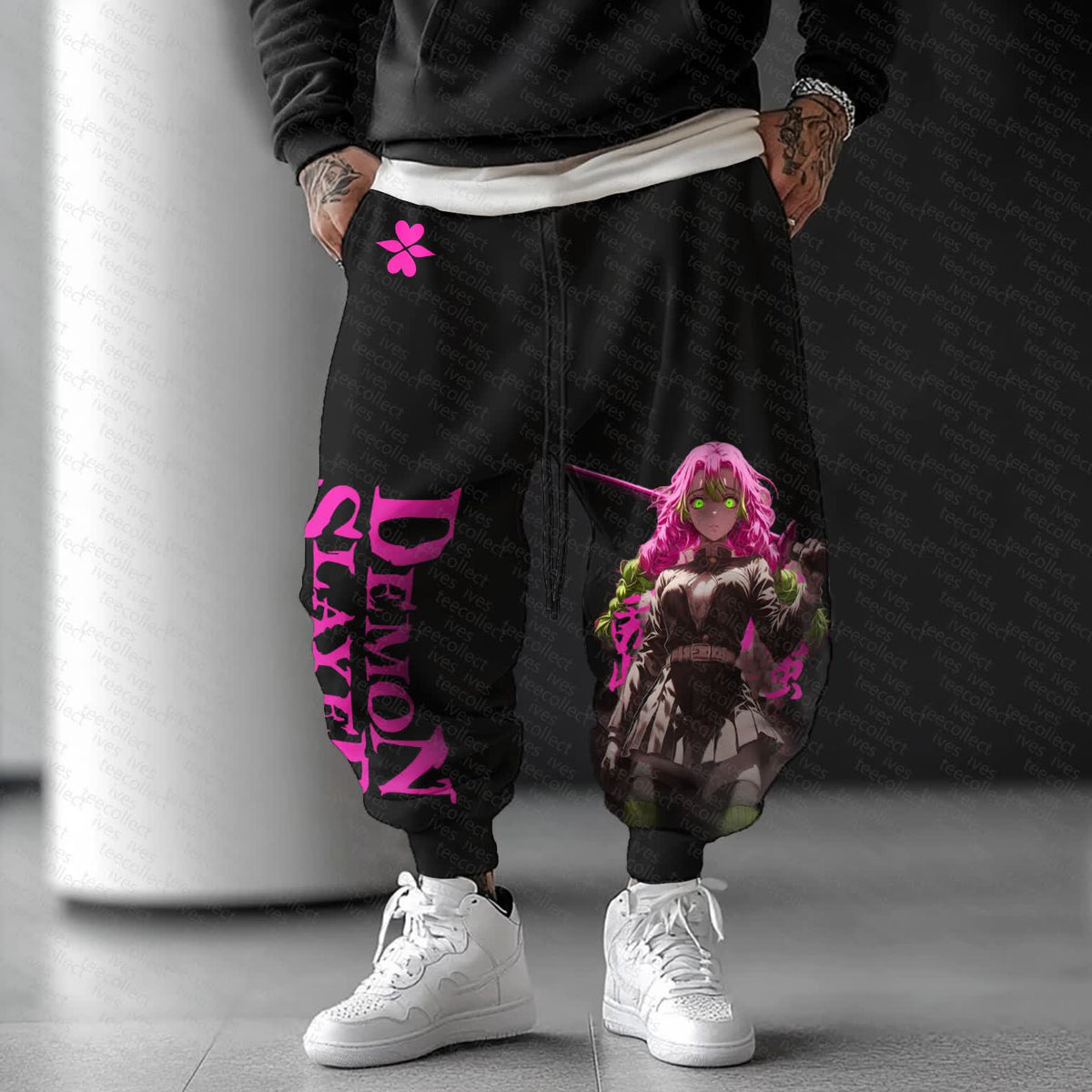 Unisex  “KNY” Casual Anime Streetwear Pants