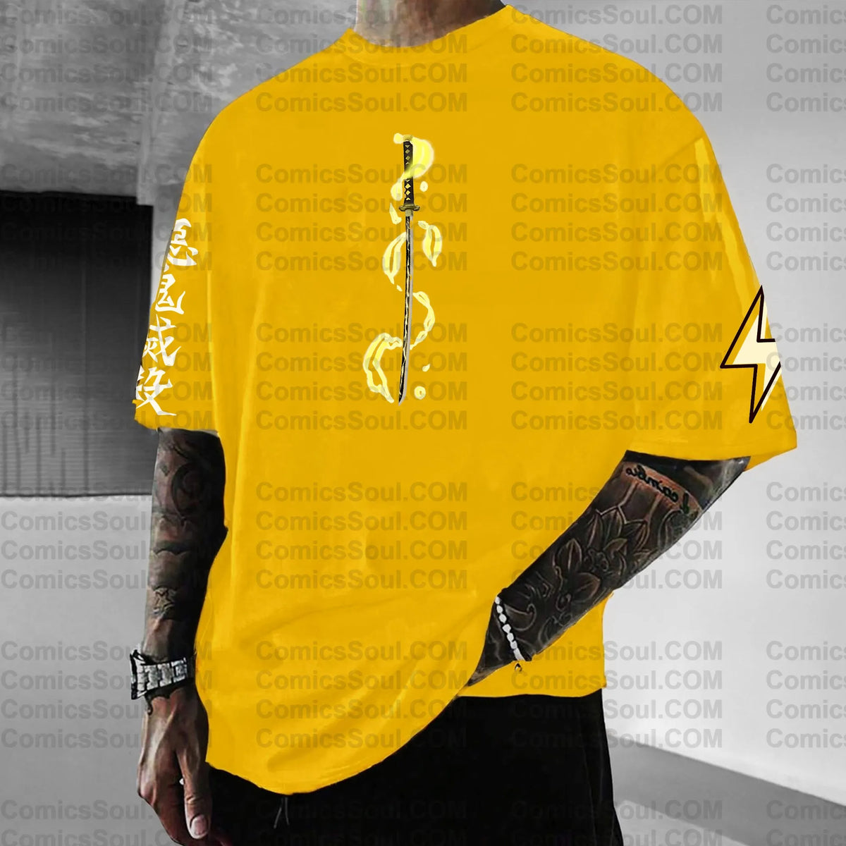 Unisex Anime Inspired Vintage T-Shirt| KNY