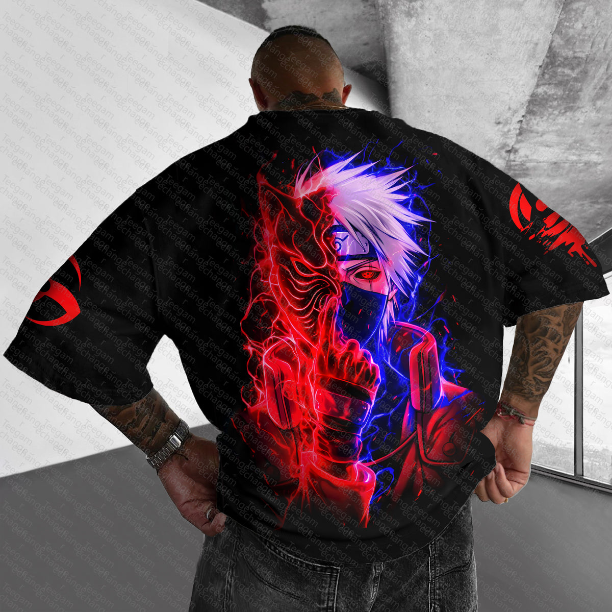 Unisex Naruto Anime Graphic Streetwear T-Shirts