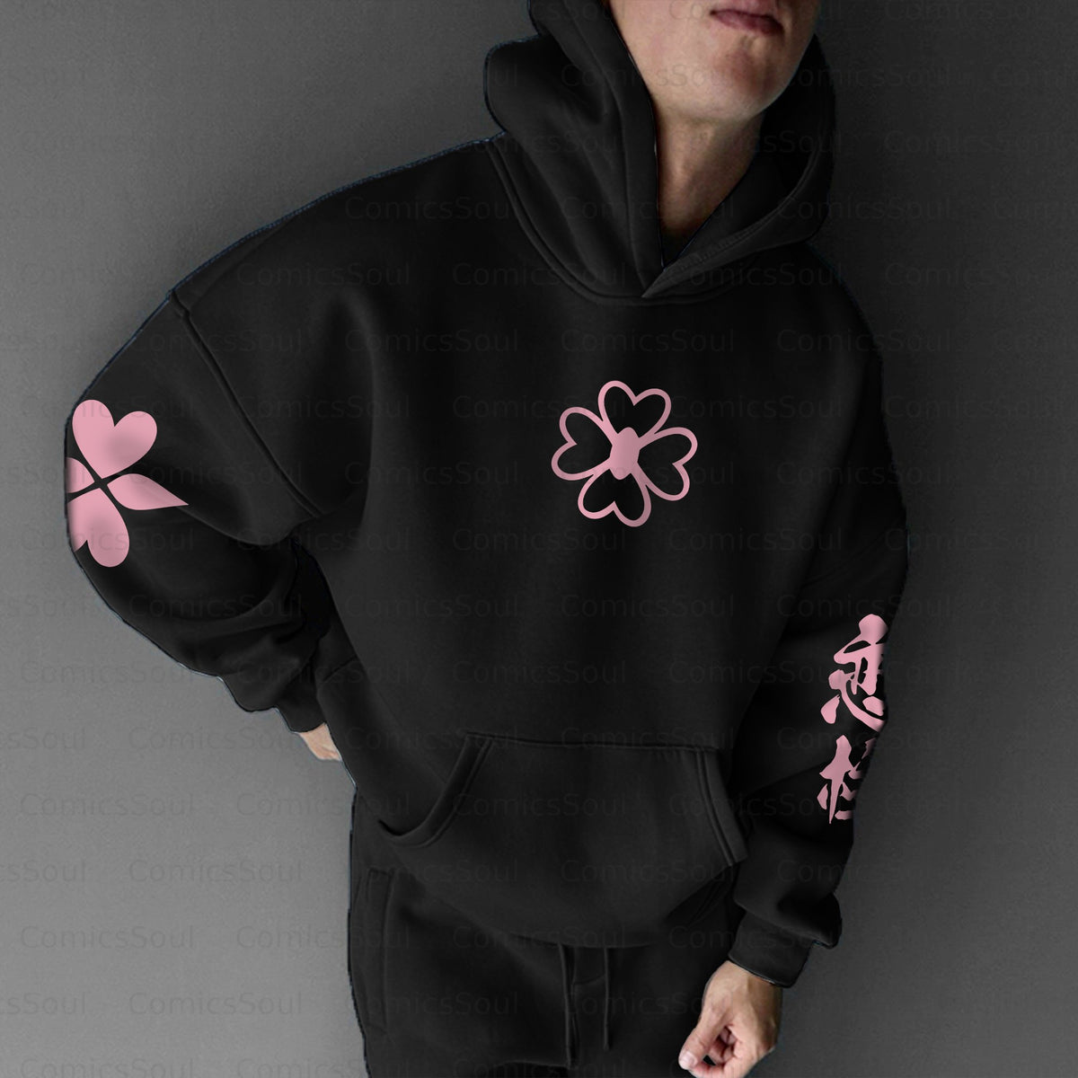 Unisex Anime Graphic Streetwear Vintage Plush Hoodie| KNY
