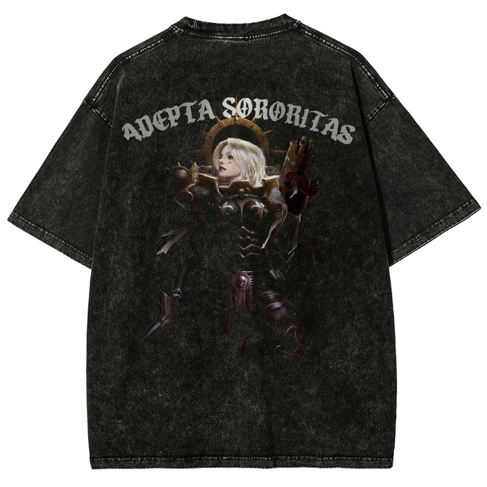 Unisex Fit Washed T-Shirt 丨WH40K