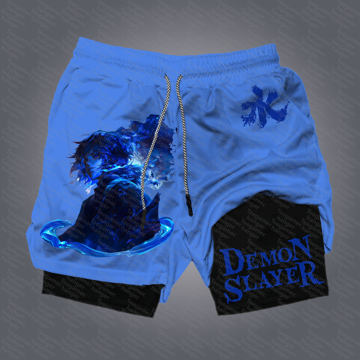 Unisex  “KNY” Casual Anime Streetwear Shorts