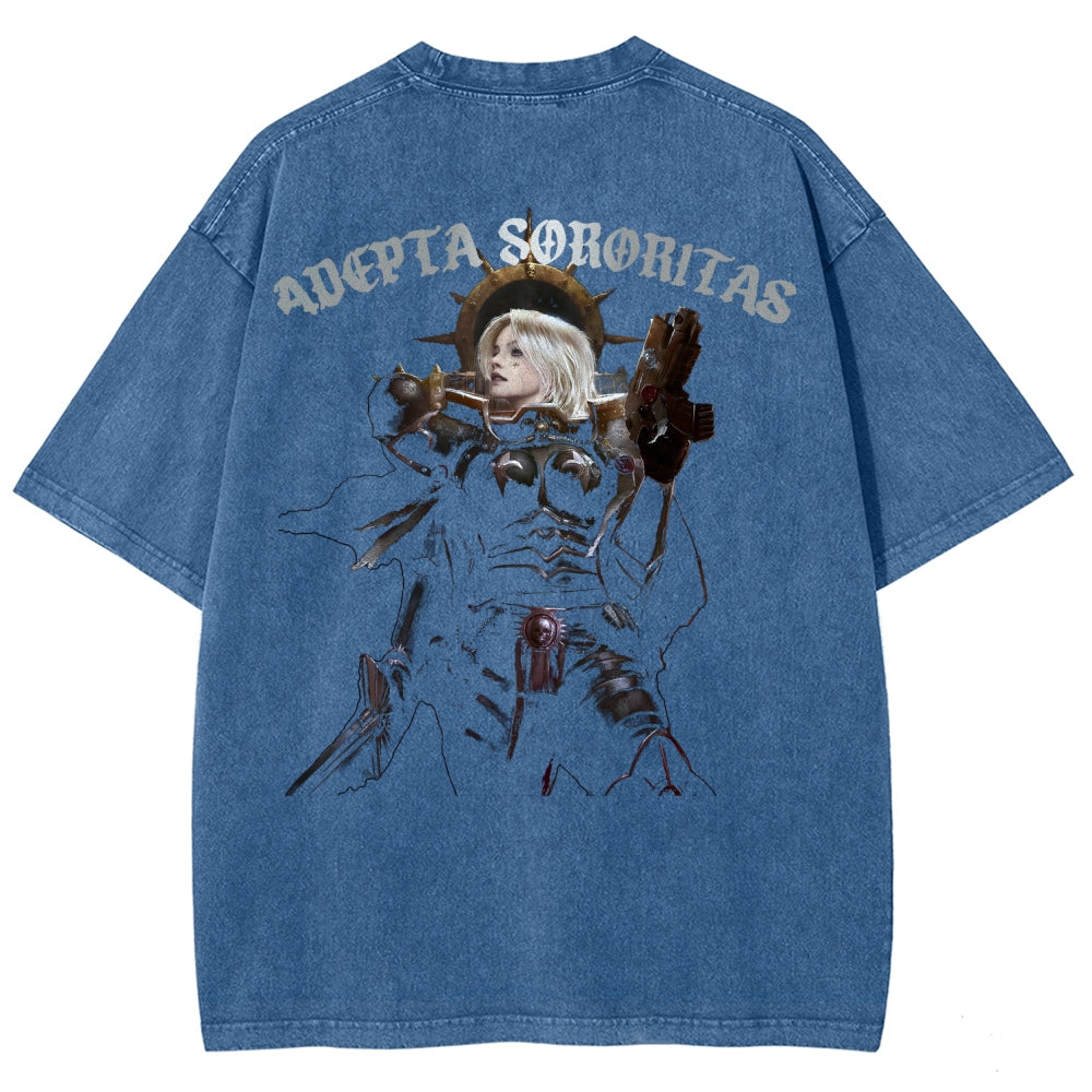 Unisex Fit Washed T-Shirt 丨WH40K