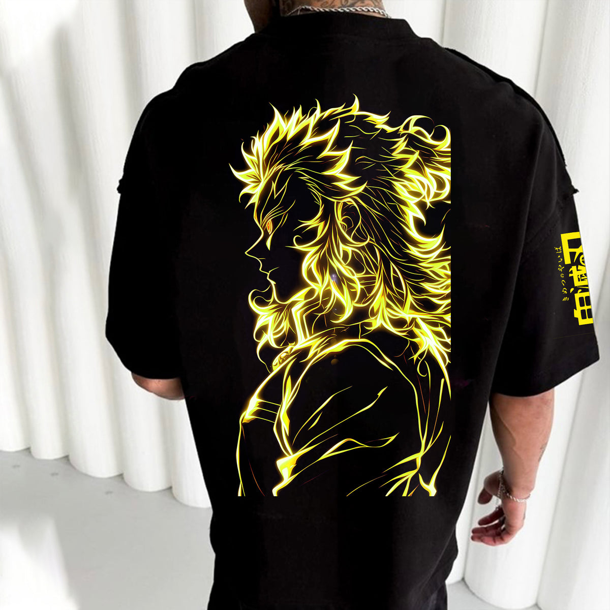 Unisex  " Demon slayer" Anime Inspired Vintage T-Shirt| KNY