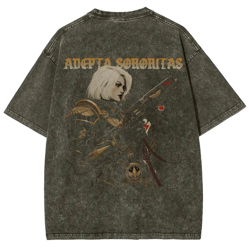 Unisex Fit Washed T-Shirt 丨WH40K