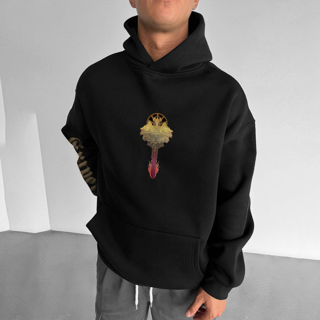 Emperor Of Mankind of WH40K Art Streetwear Vintage Hoodie