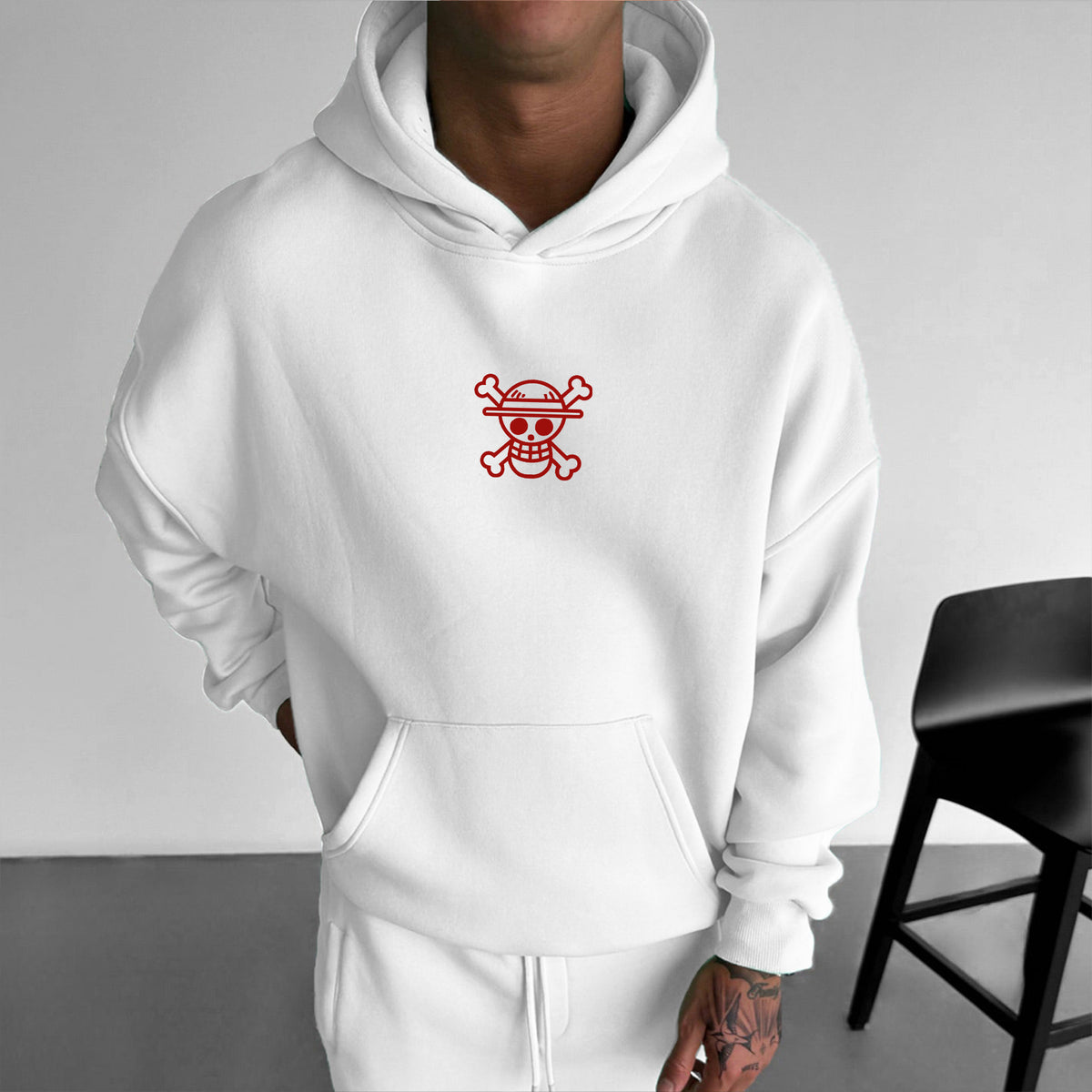 Comicssoul | Unisex Oversized Anime Print Hoodie