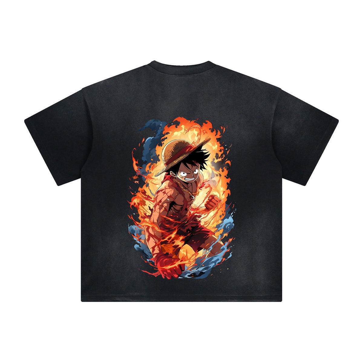 Unisex Anime Inspired Vintage Washed T-Shirt丨Comicssoul