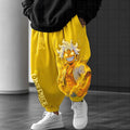 Unisex “Comicssoul”Anime Printed Gift Oversized Regular Athletic Pants