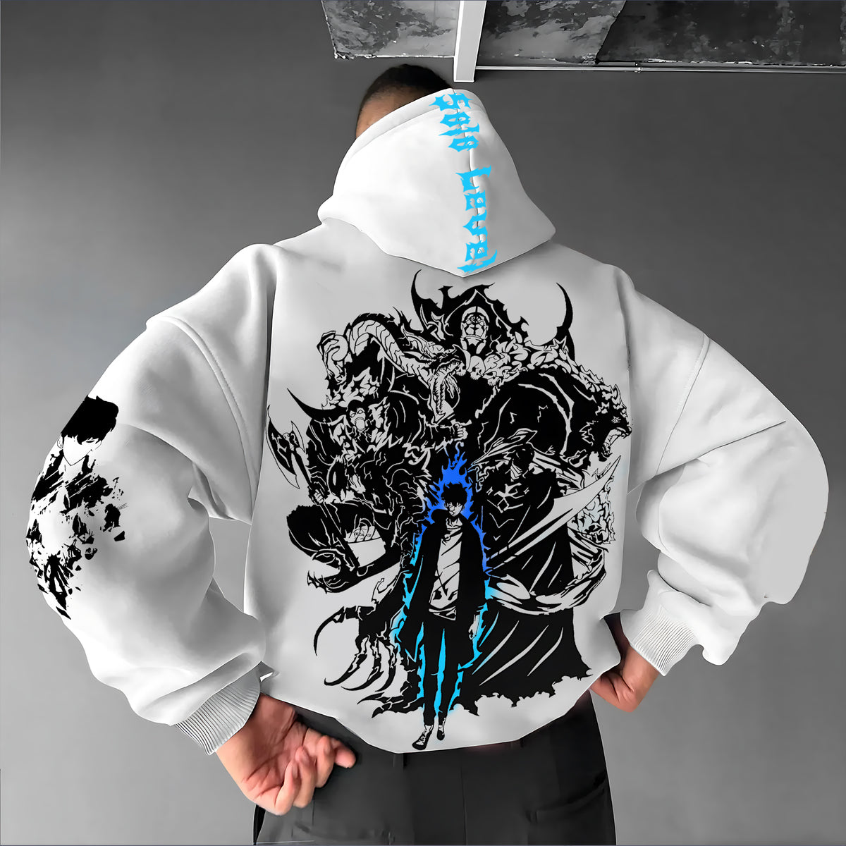 Unisex Anime Graphic Streetwear Vintage Hoodie
