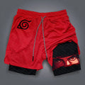 Unisex Naruto Anime Graphic Streetwear Shorts