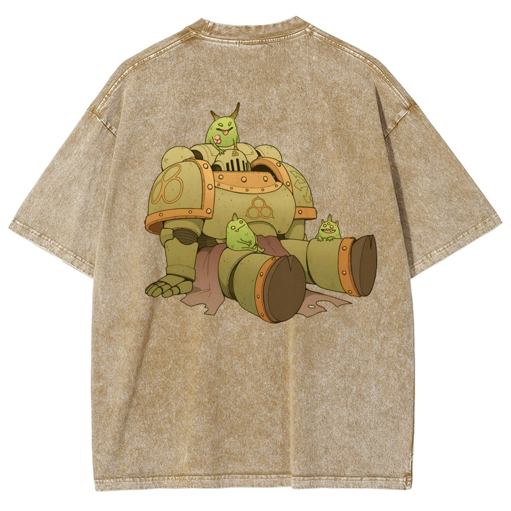 Unisex Fit Washed T-Shirt 丨WH40K