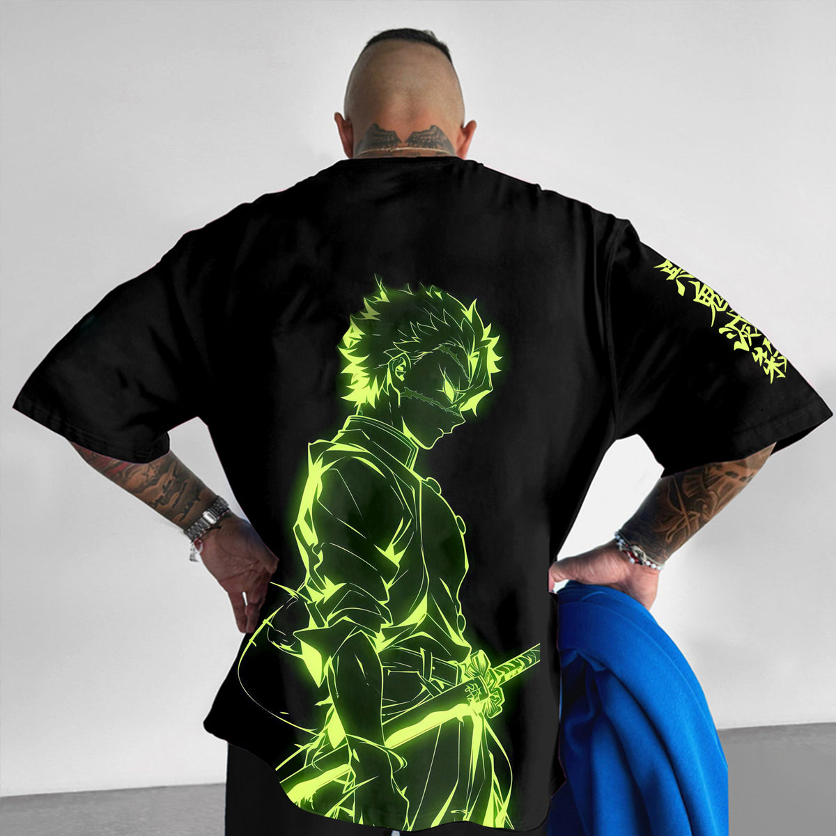 Unisex  " Demon slayer " Anime Inspired Vintage T-Shirt| KNY