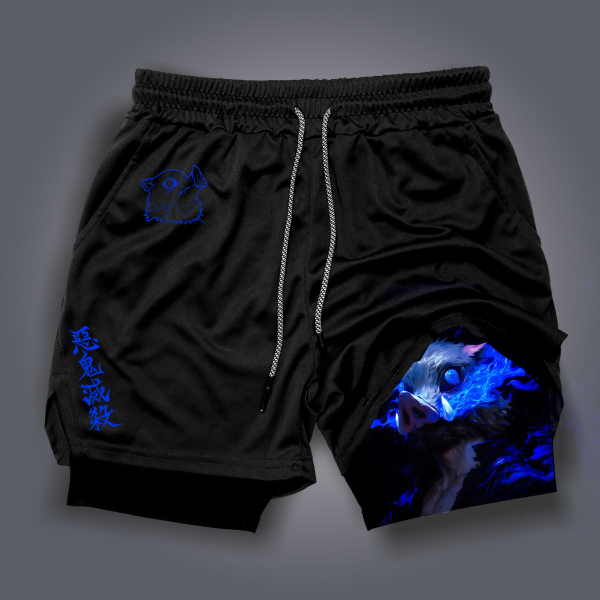 Unisex “ Demon slayer” Casual Streetwear Shorts| KNY