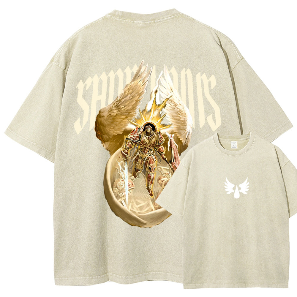 Unisex Fit Washed T-Shirt 2508010341丨WH40K