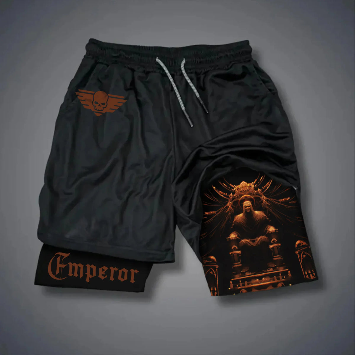 Unisex Casual Anime Streetwear Shorts| WH40K