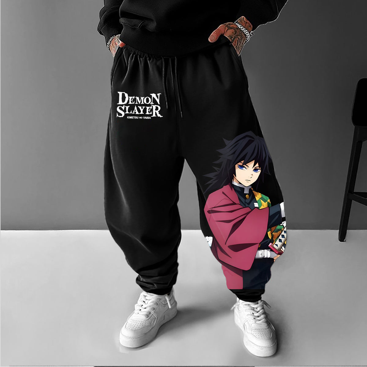 Unisex “  Demon slayer ” Casual Streetwear Pants| KNY