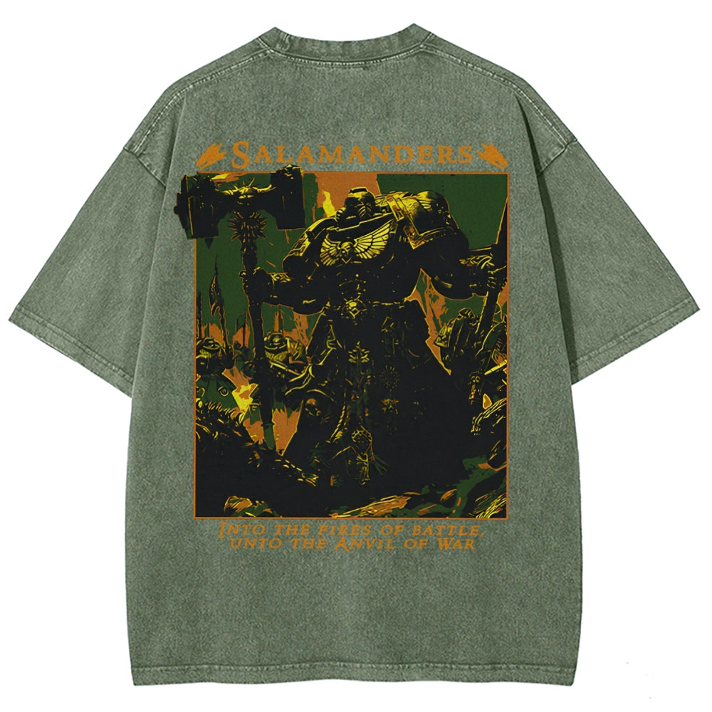Unisex Fit Washed T-Shirt 2508020355丨WH40K