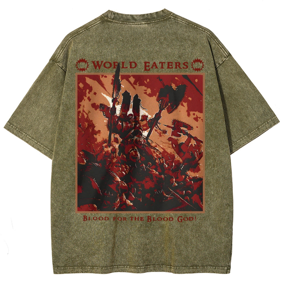 Unisex Fit Washed T-Shirt 丨WH40K
