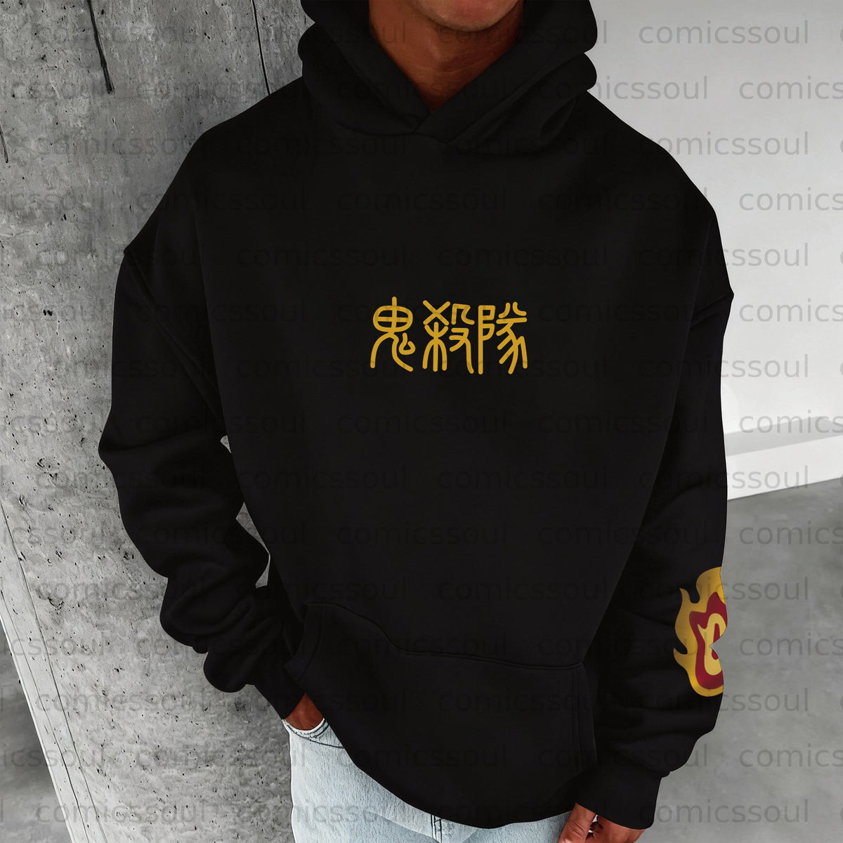 Unisex Anime Graphic Streetwear Vintage Plush Hoodie