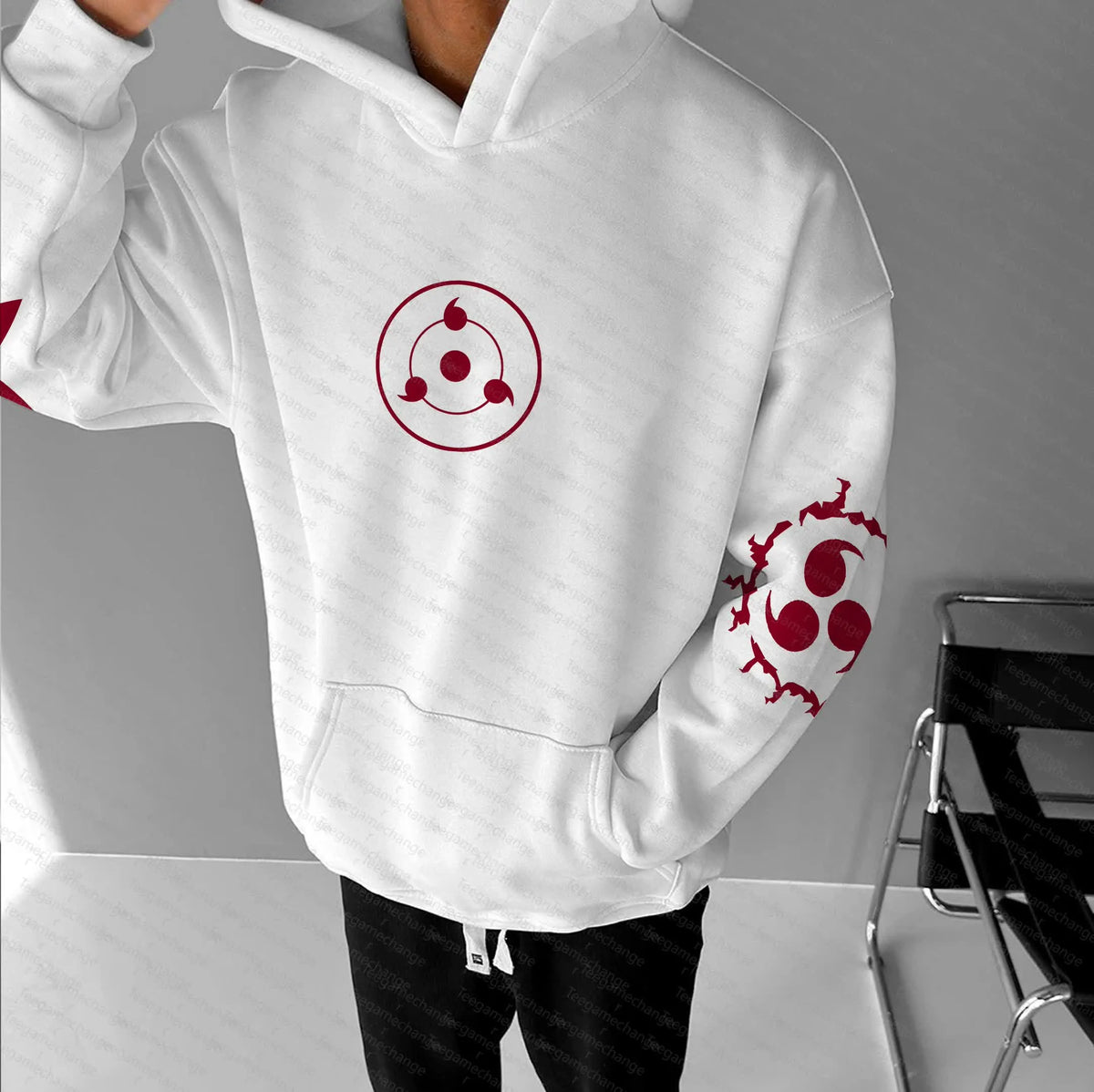 Unisex Naruto Anime Graphic Streetwear Hoodie