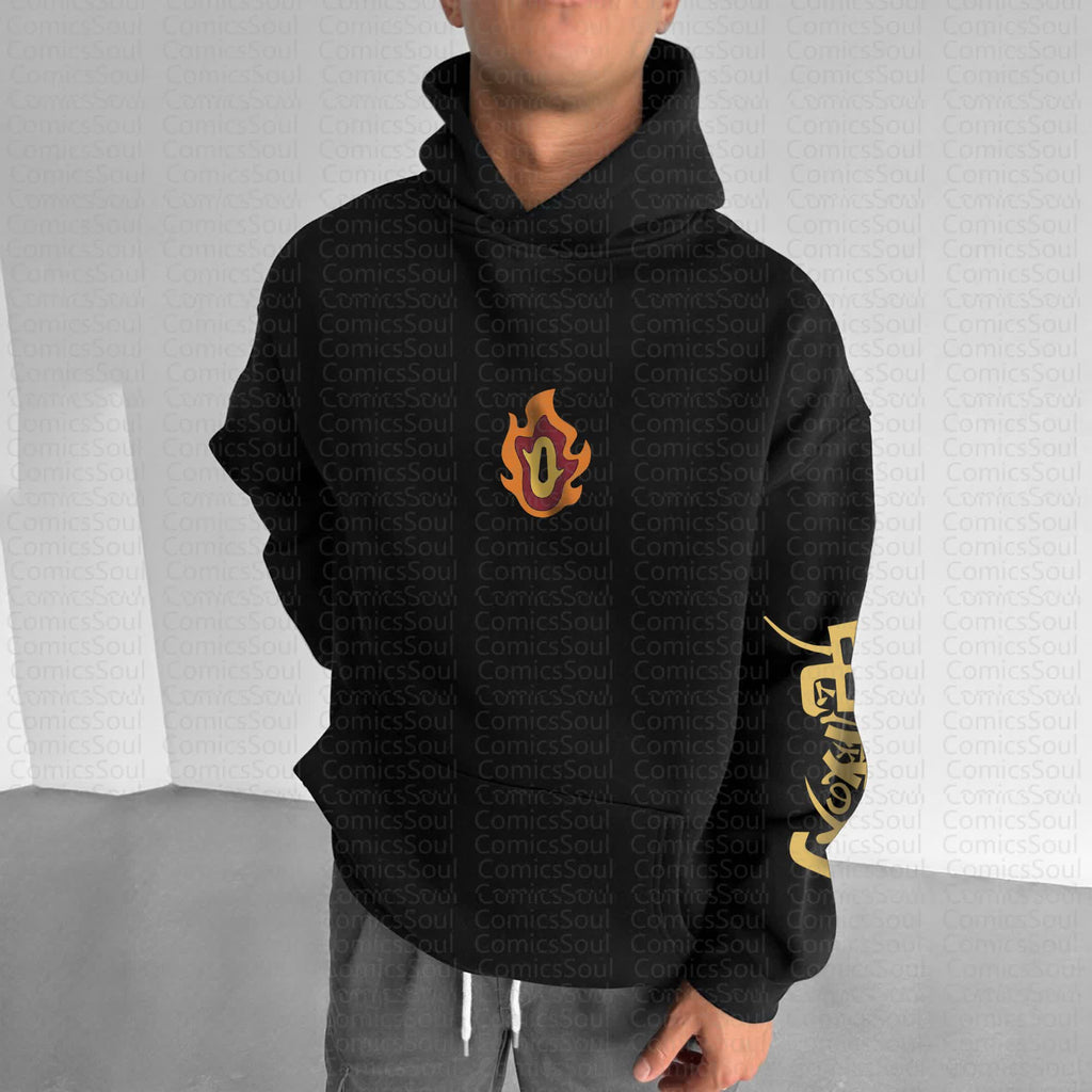 Unisex Anime Graphic Streetwear Vintage Hoodie丨Comicssoul
