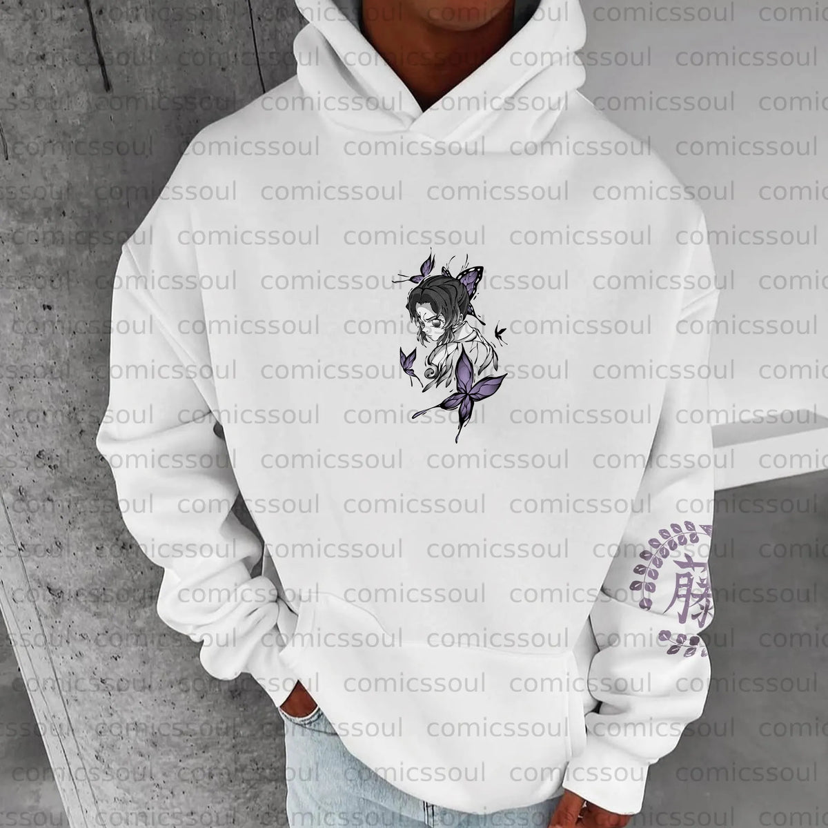 Unisex Anime Graphic Streetwear Vintage Plush Hoodie